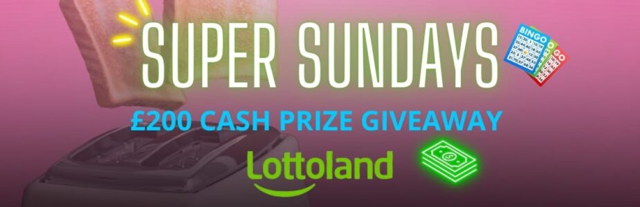 Lottoland Super Sundays Bingo Promo Bonusmenu