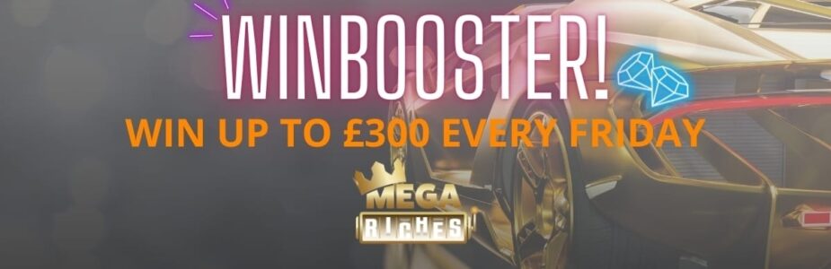 Mega Riches Win Booster Promo Bonusmenu
