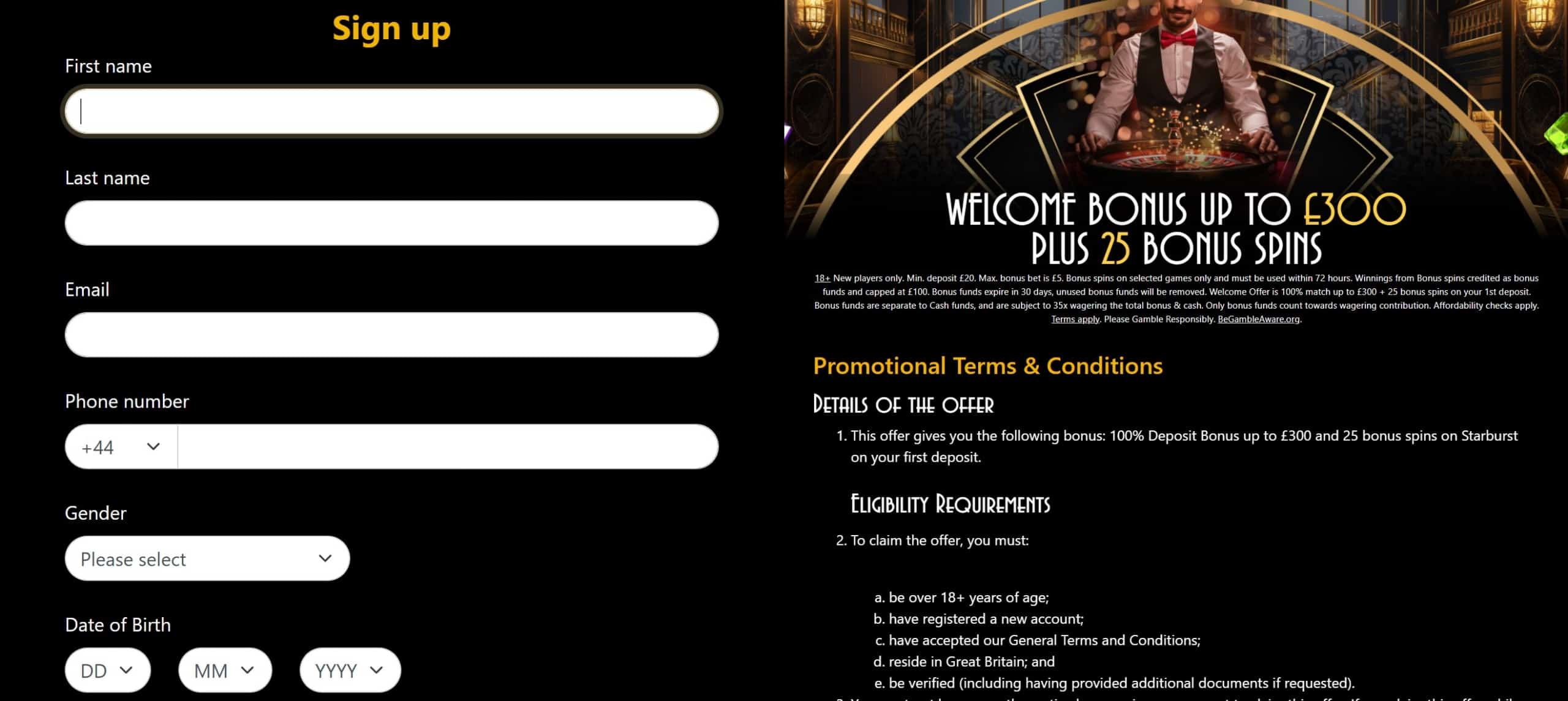 The Grand Ivy Casino Registration Details