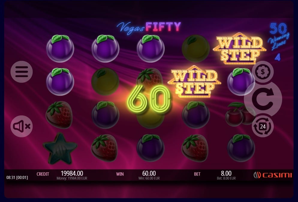Vegas Fifty Casimi Slots