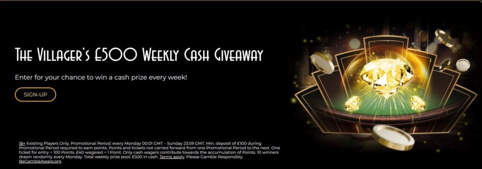 Weekly Prize Draws Of Up to £500 at The Grand Ivy Casino