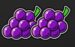 Symbol Grapes slot Flaming Fruit Deluxe by Tom Horn Gaming