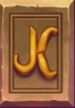 Symbol Letter K slot Book of Aladdin by Tom Horn Gaming