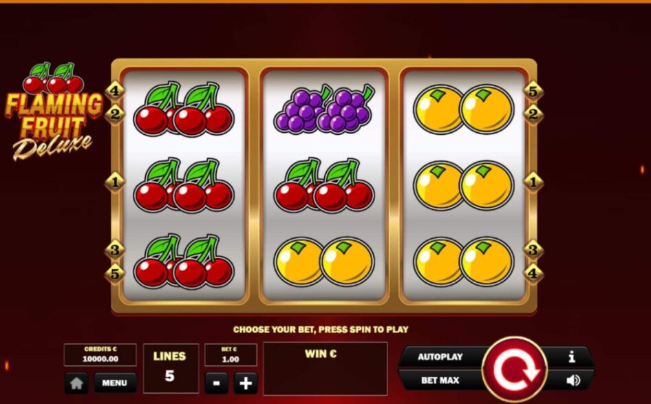 Flaming Fruit Deluxe by Tom Horn Gaming