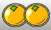Symbol Oranges slot Flaming Fruit Deluxe by Tom Horn Gaming