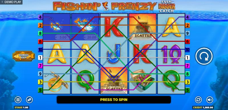 Fishin Frenzy Slot Game