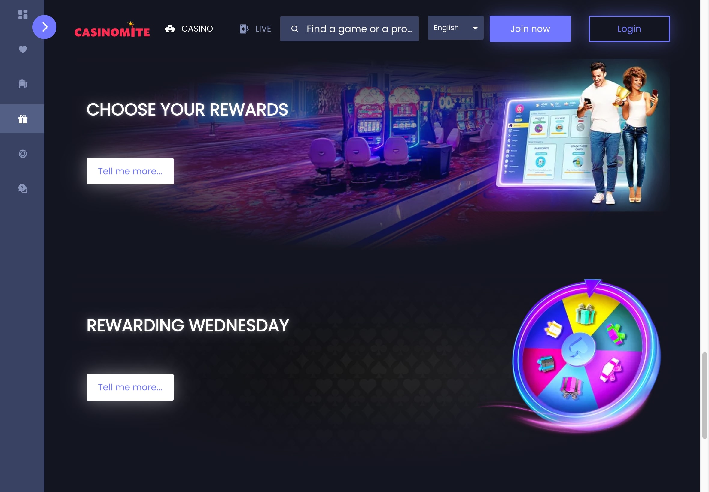 Casinomite Casino Loyalty Programme
