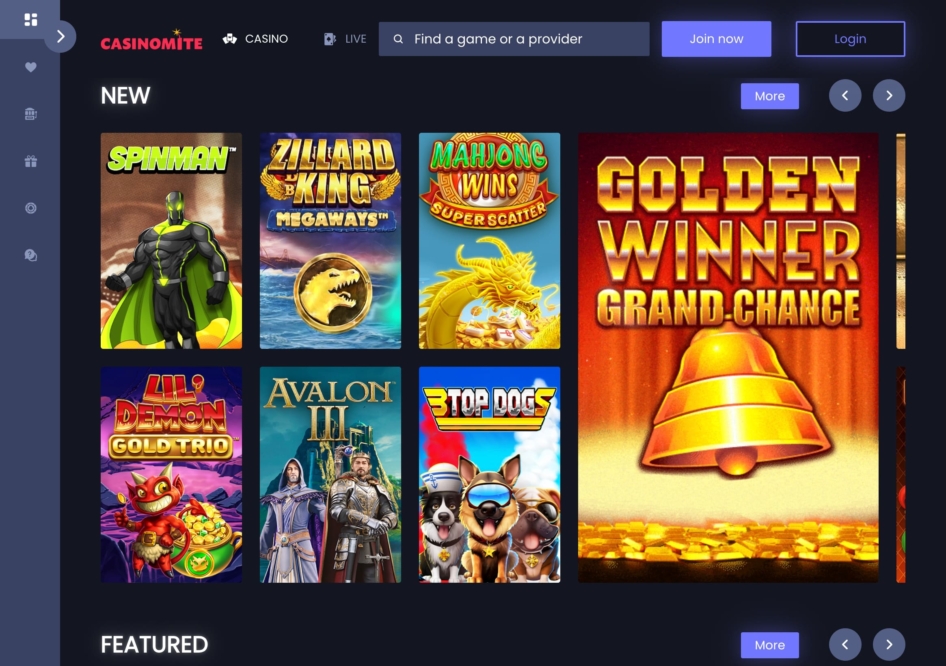Casinomite Casino Sign Up