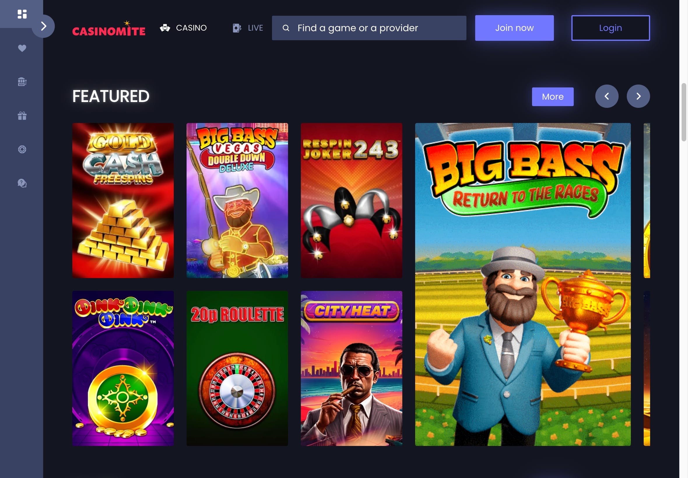 Casinomite Casino Review