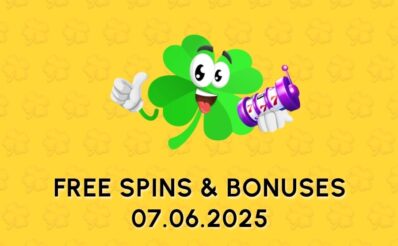 Free spins and bonuses daily 07