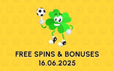 Free spins and bonuses daily 16