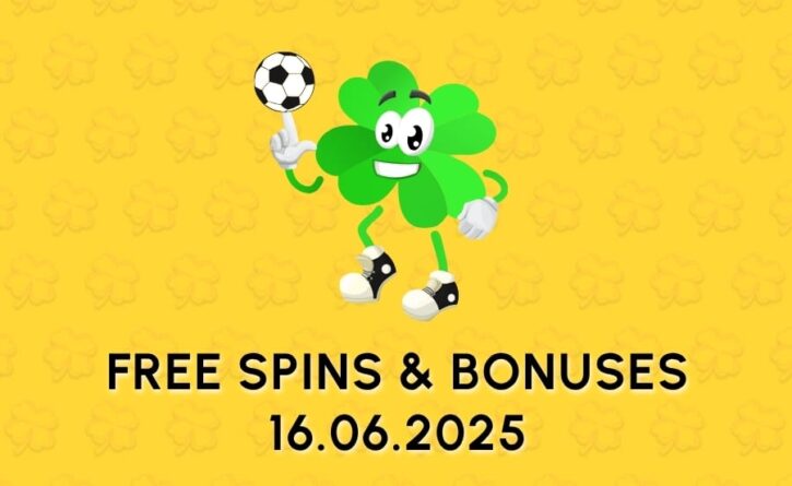 Free spins and bonuses daily 16
