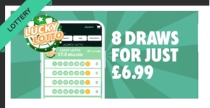 Jackpot.com Lottery Lucky Lotto Promo