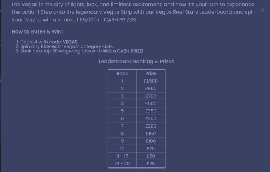 Seasonal Funky Jackpot Casino Promotion