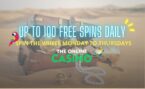 The Online Casino: Midweek Treasure Hunt– Up to 100 Free Spins Daily!