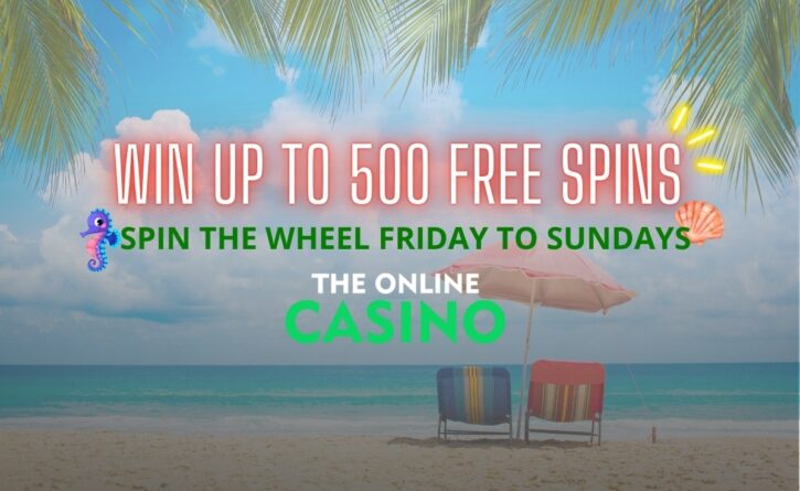 The Online Casino Weekend Wheel Promo