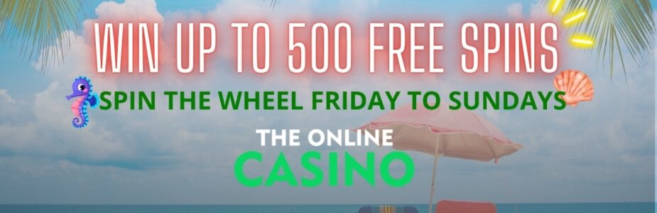 The Online Casino Weekend Wheel Promo