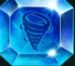 Symbol Blue stone with tornado slot Triple Thunder by Tom Horn Gaming