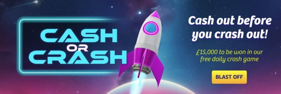 Cash Or Crash PlayOJO Casino Promo Bonusmenu