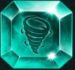 Symbol Purple stone with hammer slot Triple Thunder by Tom Horn Gaming