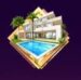 Symbol House with swimming pool slot Wheel of Luck: Hold&Win by Tom Horn Gaming