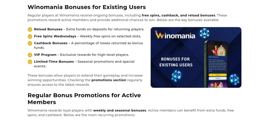 Winomania Casino