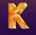Symbol Letter K slot Wheel of Luck: Hold&Win by Tom Horn Gaming
