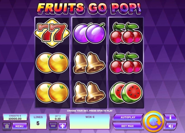 Fruits go Pop by Tom Horn Gaming