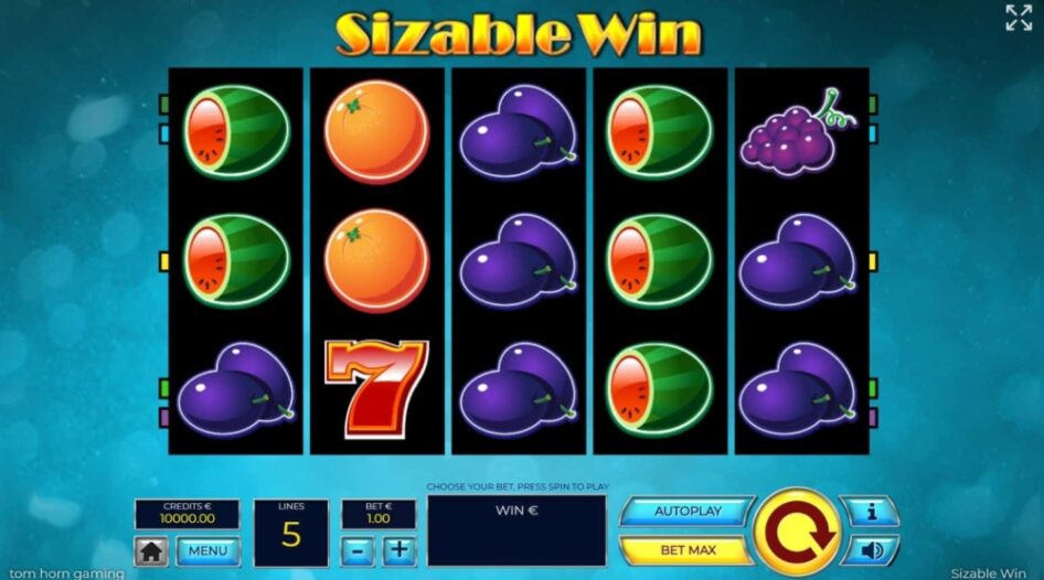 Sizable Win by Tom Horn Gaming