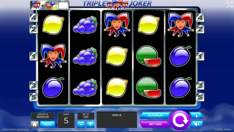 Triple Joker by Tom Horn Gaming