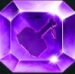 Symbol Purple stone with hammer slot Triple Thunder by Tom Horn Gaming