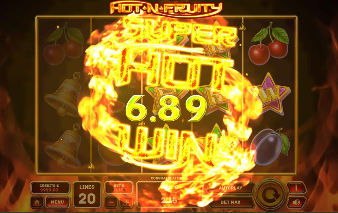 Theme and Symbols Hot'n'Fruity