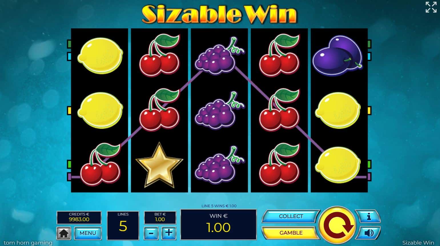 Theme and Symbols Sizable Win