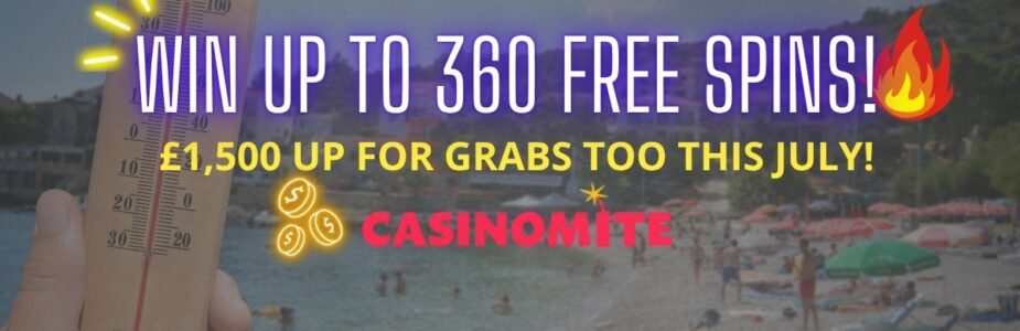 Casinomite Casino July Promo