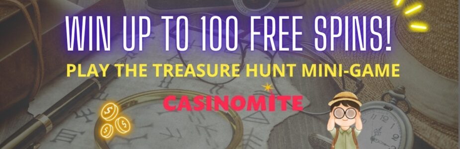 Casinomite Casino Treasure Hunt Promo