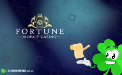 Fortune Mobile Casino Registration Page