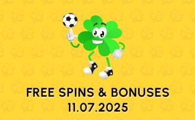 Free spins and bonuses daily 11