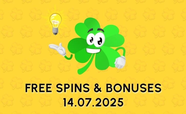 Free spins and bonuses daily 14