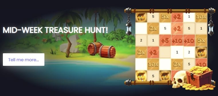 Casinomite Treasure Hunt Promo