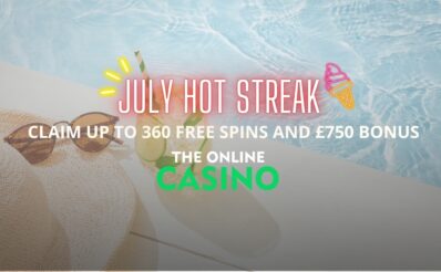 The Online Casino July Promo