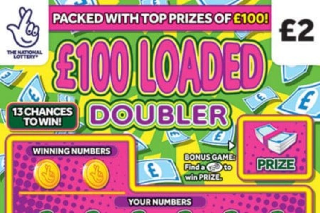 £100 Loaded Doubler Scratch Card